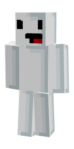 Blue skin: body, front render