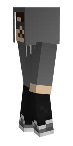 Black skin: body, left side render