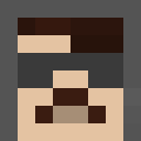 Black skin: face render