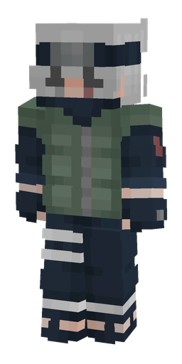 Blue skin: body, front render