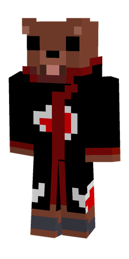 Black skin: body, front render