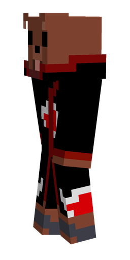 Black skin: body, left side render