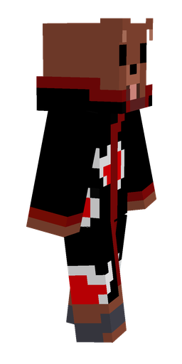 Black skin: body, right side render