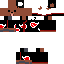 Black skin: raw texture render