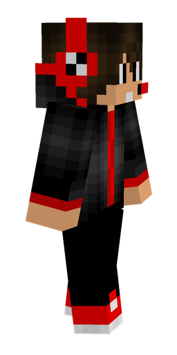 Black skin: body, right side render