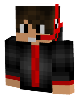 Black skin: bust render