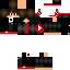 Black skin: raw texture render