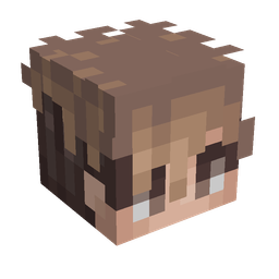 Black skin: head render