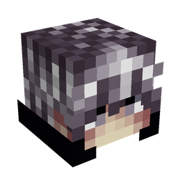Black skin: head render