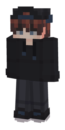 Black skin: body, front render