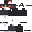 Black skin: raw texture render