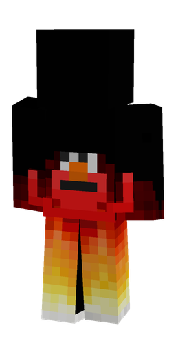 Black skin: body, front render