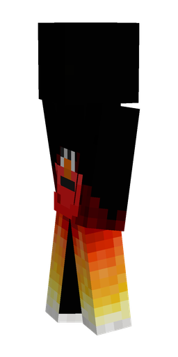 Black skin: body, left side render