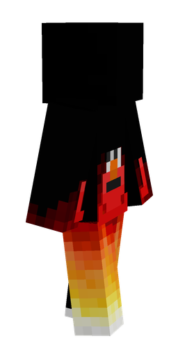 Black skin: body, right side render