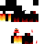 Black skin: raw texture render