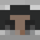 Black skin: face render