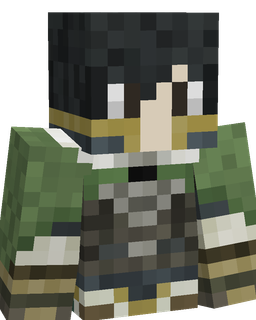 Black skin: bust render