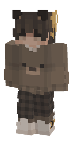 Black skin: body, front render