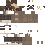 Black skin: raw texture render