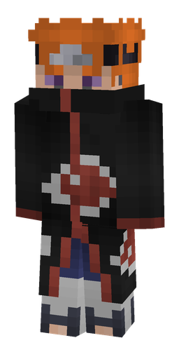 Black skin: body, front render