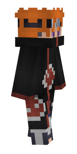 Black skin: body, right side render