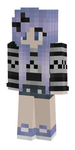 Black skin: body, front render