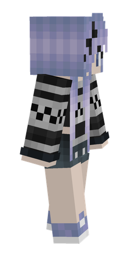 Black skin: body, right side render