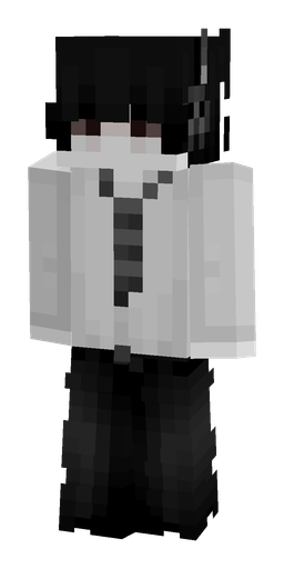 Black skin: body, front render