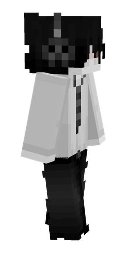 Black skin: body, right side render