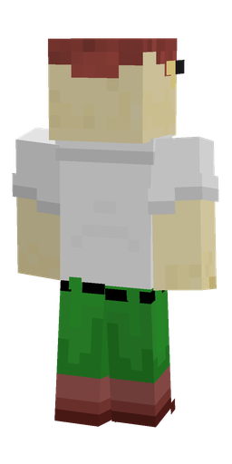 Classic skin: body, back render