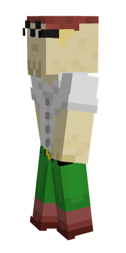 Classic skin: body, left side render