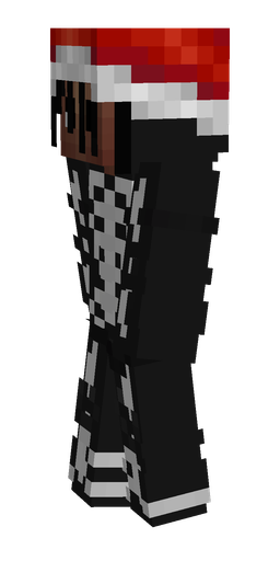 Black skin: body, left side render
