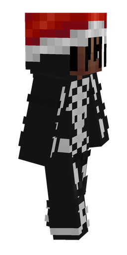 Black skin: body, right side render