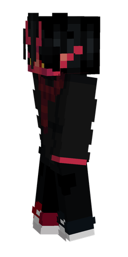 Black skin: body, left side render