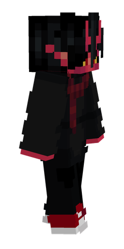 Black skin: body, right side render