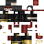 Black skin: raw texture render