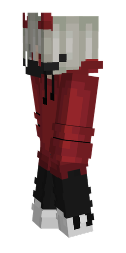 Black skin: body, left side render