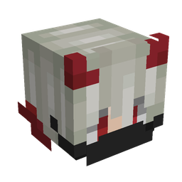 Black skin: head render