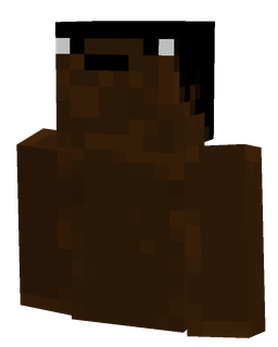 Brown skin: bust render