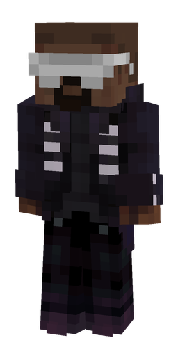 Black skin: body, front render