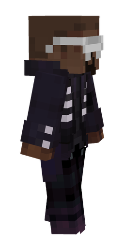 Black skin: body, right side render