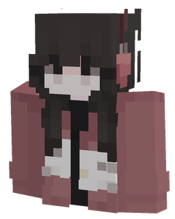 Black skin: bust render