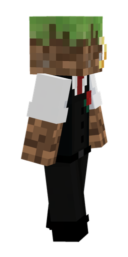 Black skin: body, right side render