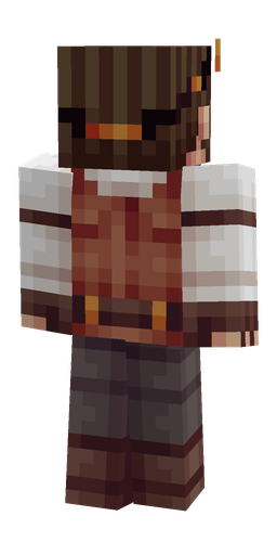 Classic skin: body, back render