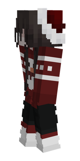 Black skin: body, left side render