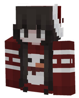 Black skin: bust render