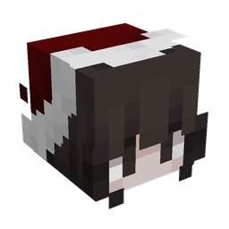 Black skin: head render