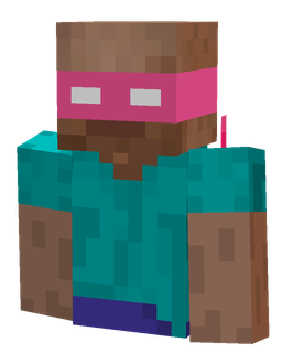 Blue skin: bust render