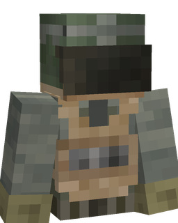 Black skin: bust render