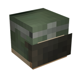 Black skin: head render